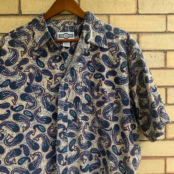 Vintage Other - Vintage paisley shirt